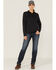 Image #2 - Ariat Women's Rebar Revolt 1/2 Zip Work Pullover, Black, hi-res