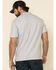 Carhartt Men's Contractors Pocket Short Sleeve Work Polo Shirt, Hthr Grey, hi-res