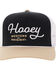 Image #1 - Hooey Kids' OG Trucker Cap, Black/white, hi-res