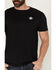 Image #3 - Kick Brass Men's Eagle Short Sleeve Graphic T-Shirt, Black, hi-res