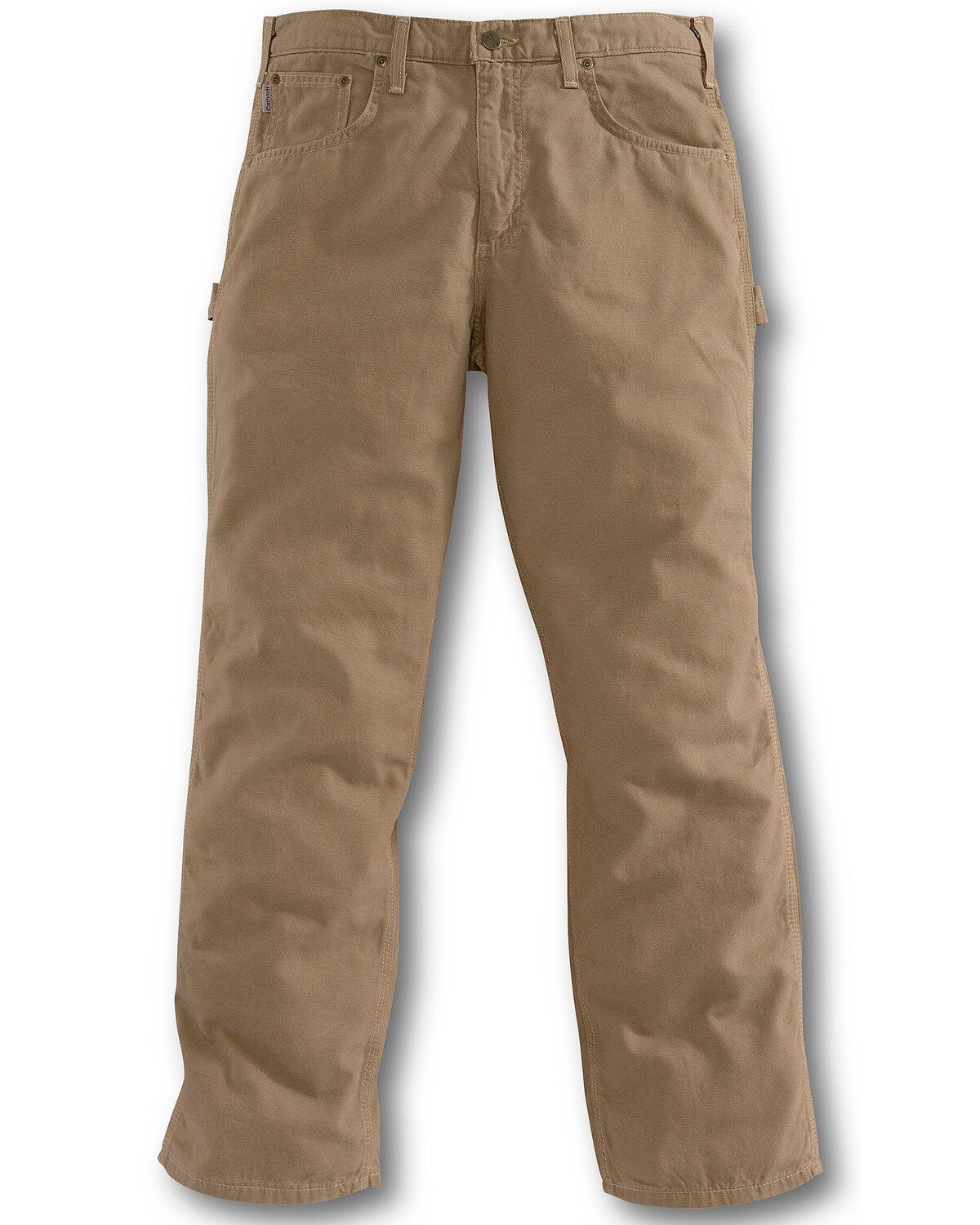 loose fit canvas carpenter pant
