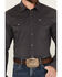 Image #3 - Kimes Ranch Men's Blackout Long Sleeve Snap Western Shirt, Charcoal, hi-res