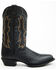 Image #2 - Laredo Men's Fancy Stitch Western Boots - Round Toe, Black, hi-res