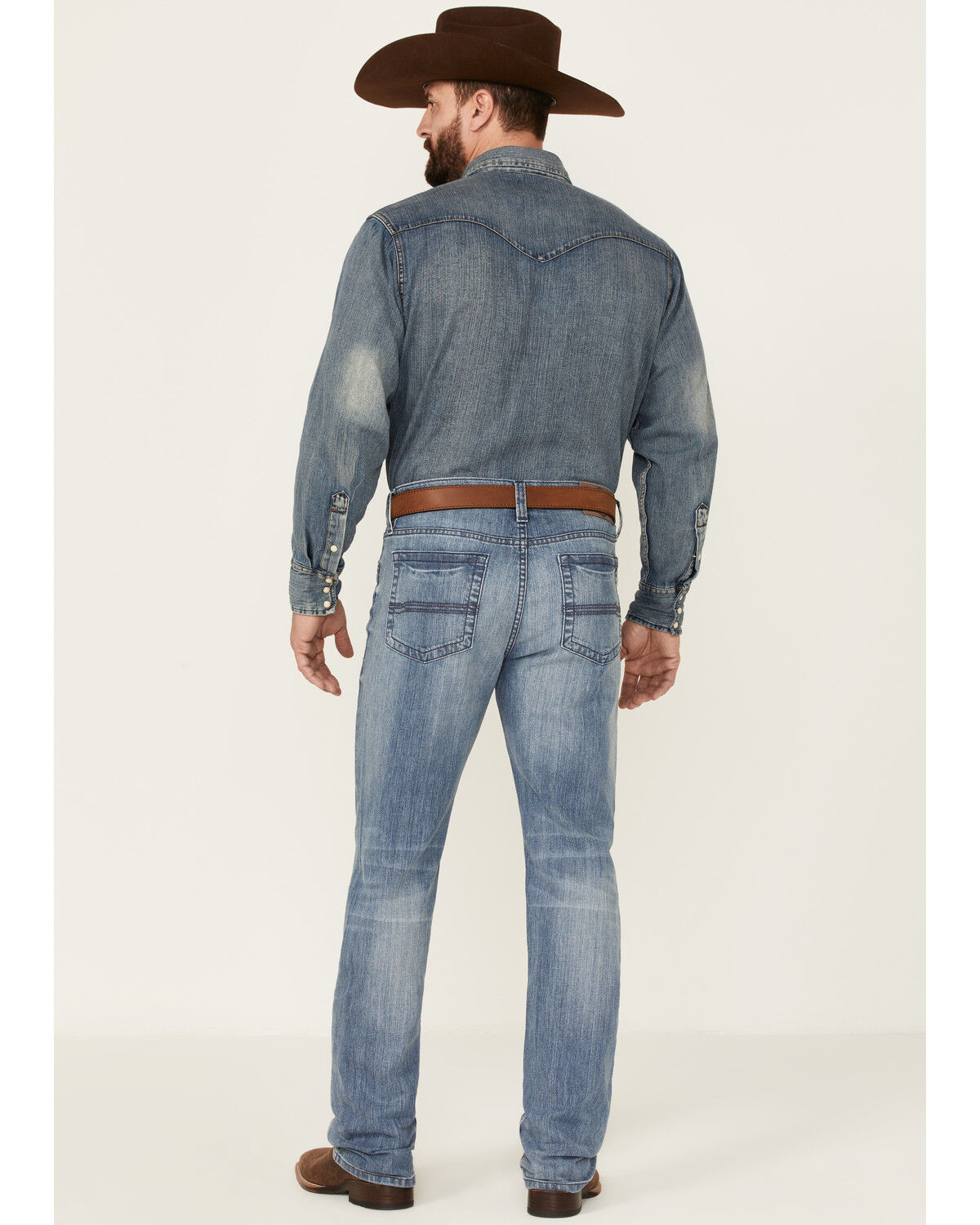Image #3 - Cody James Men's Jackson Slim Straight Stretch Denim Jeans, Blue, hi-res