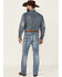 Image #3 - Cody James Men's Jackson Slim Straight Stretch Denim Jeans, Blue, hi-res