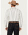 Image #4 - Cody James Men's Southwestern Striped Print Long Sleeve Button-Down Stretch Western Shirt, Ivory, hi-res