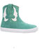 Image #2 - Dingo Women's Ollie Suede Casual Boots - Round Toe, Green, hi-res