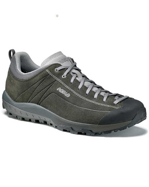 Asolo Men's Space GV Cendre Lace-Up Hiking Shoes - Round Toe , Grey, hi-res