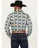 Image #4 - Wrangler Men's Checotah Southwestern Print Long Sleeve Snap Western Shirt, Multi, hi-res