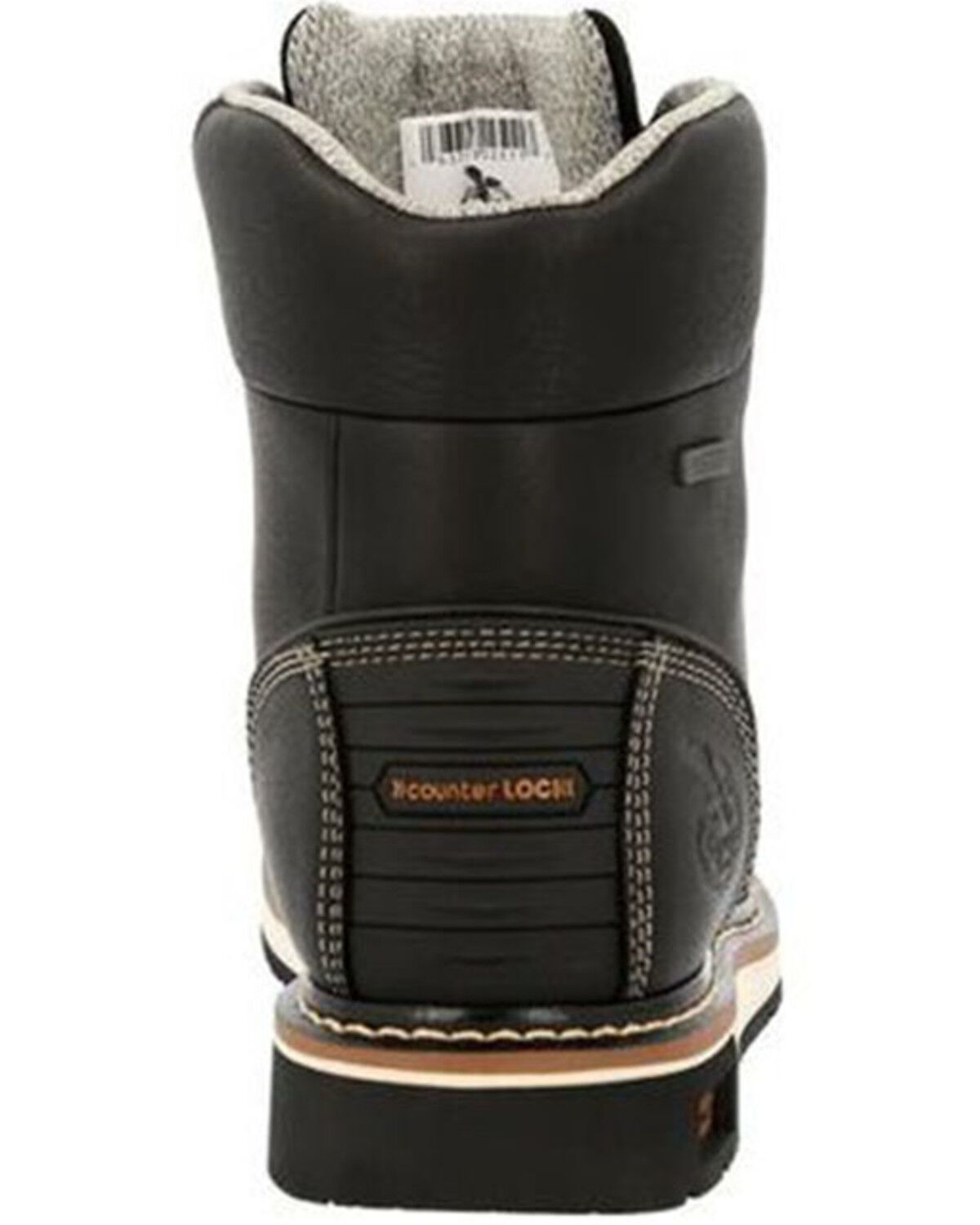 Image #5 - Georgia Boot Men's AMP LT Wedge Work Boots - Soft Toe, Black, hi-res