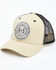 Brothers & Sons Men's Quality Goods Circle Patch Mesh-Back Ball Cap , Wheat, hi-res