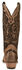 Image #7 - Boulet Women's Fancy Hand Tooled Inlay Western Boots - Snip Toe, Tobacco, hi-res