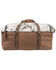 Image #3 - STS Ranchwear by Carroll Rustler Cowhide Duffle Bag, Brown, hi-res