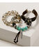 Image #1 - Shyanne Women's Mystic Summer Thunderbird Beaded Stretch Bracelet Set, Silver, hi-res