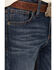 Image #2 - Wrangler 20X Boys' Barksdale Dark Wash Vintage Bootcut Stretch Denim Jeans, Dark Wash, hi-res