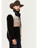Image #2 - Hooey Men's Southwestern Print Tech Fleece Jacket , Black, hi-res