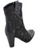 Image #9 - Milwaukee Leather Women's Studded Overlay Western Boots - Round Toe, Black, hi-res
