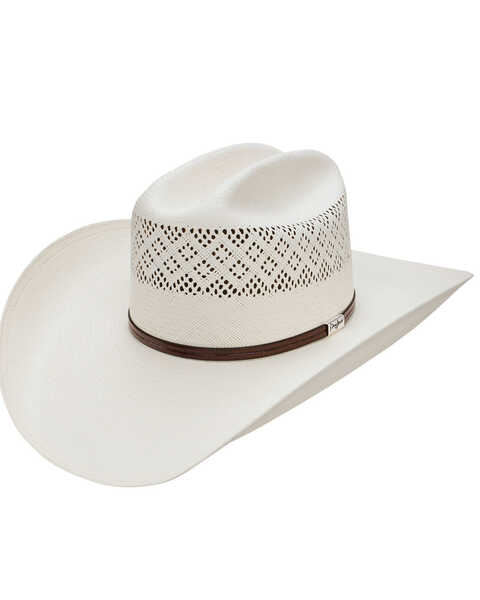 Resistol Men's 20X Jaxon Straw Cowboy Hat, Natural, hi-res