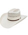 Resistol Men's 20X Jaxon Straw Cowboy Hat, Natural, hi-res