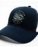 Image #2 - Moonshine Spirit Men's May Contain Whiskey Circle Graphic Mesh-Back Ball Cap, Navy, hi-res