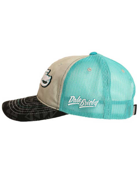 Image #3 - Dale Brisby Men's Rodeo Time Embroidered Mesh-Back Trucker Cap , Grey, hi-res