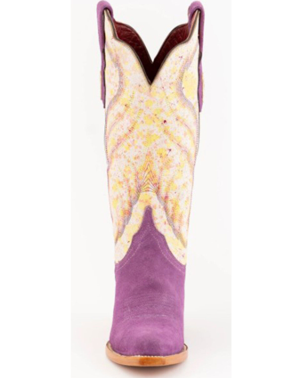 Image #4 - Ferrini Women's Candy Western Boots - Snip Toe, Purple, hi-res