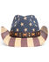 Image #4 - Cody James O Uncle Sam Straw Cowboy Hat , Black, hi-res