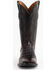 Image #4 - Ferrini Men's Dakota Exotic Crocodile Western Boots - Broad Square Toe, Black, hi-res