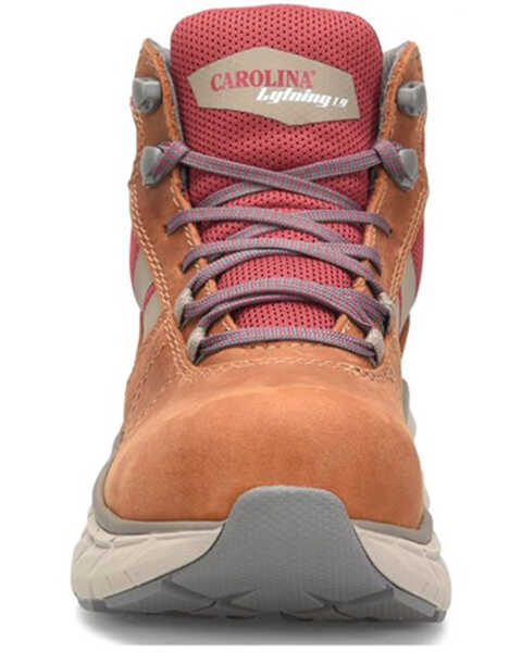 Image #4 - Carolina Women's Azalea Hi-Top Work Shoes - Composite Toe , Brown, hi-res