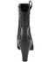 Image #7 - Milwaukee Leather Women's Studded Overlay Western Boots - Pointed Toe, Black, hi-res