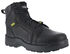 Image #1 - Rockport More Energy Black 6" Lace-Up Work Boots - Composite Toe, Black, hi-res