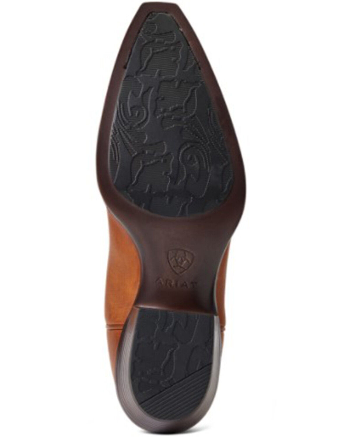 Image #5 - Ariat Women's Treasured Heritage X Elastic Calf Western Boot - Snip Toe, Brown, hi-res