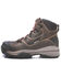 Image #2 - Carolina Men's 6" Flagstone Waterproof Work Boots - Round Toe, Dark Brown, hi-res