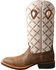Image #3 - Twisted X Men's 14" Ruff Stock Boots - Broad Square Toe, Brown, hi-res