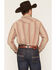 Image #4 - Cody James Men's Truckee Striped Long Sleeve Snap Flannel Shirt - Tall, Bark, hi-res