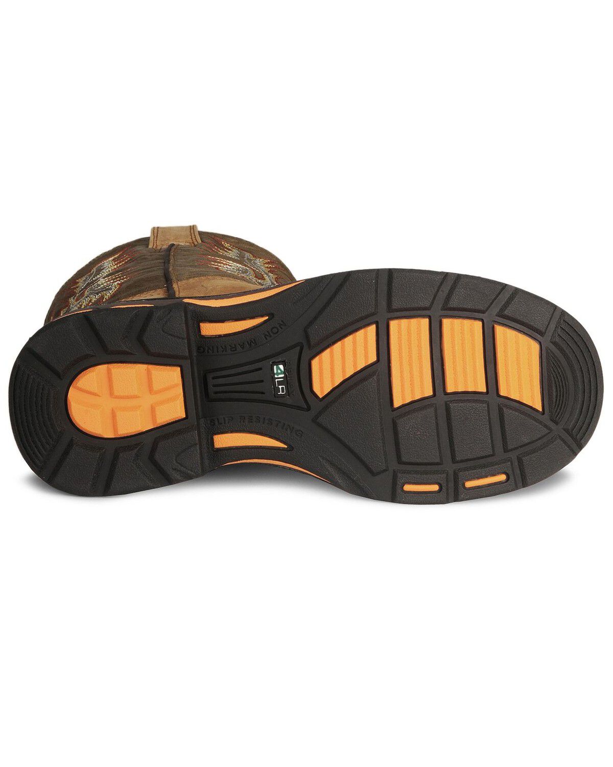 Image #5 - Ariat Boys' WorkHog® Western Boots - Round Toe, Aged Bark, hi-res