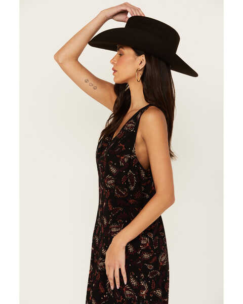 Image #3 - Idyllwind Women's Wayside Paneled Maxi Dress, Black, hi-res
