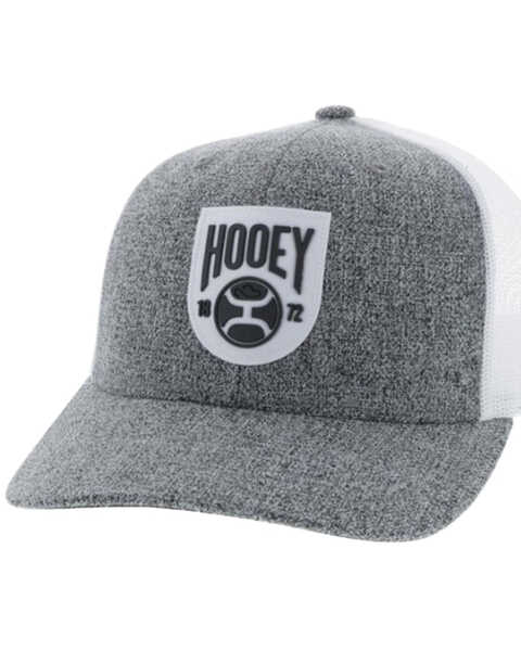 Image #1 - Hooey Boys' Bronx Trucker Cap, Grey, hi-res