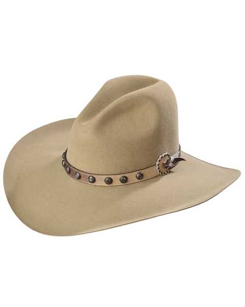 Image #1 - Stetson Broken Bow 4X Felt Cowboy Hat, Buck Tan, hi-res