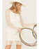 Image #1 - Scully Women's Allover Lace Tier Mini Dress, Ivory, hi-res