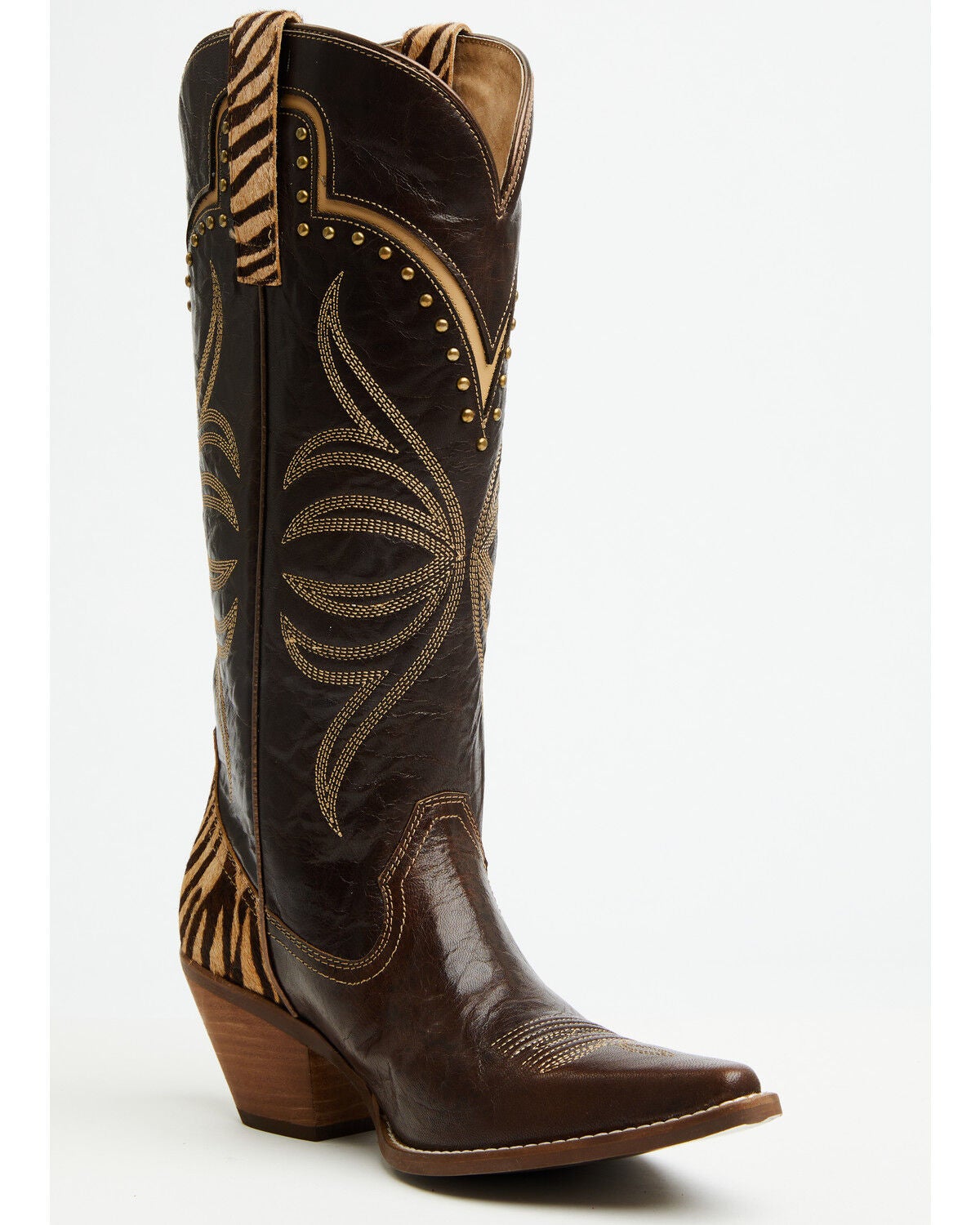 Idyllwind Women's Wildside Tall Western Boots - Snip Toe, Brown, hi-res