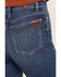 Image #2 - 7 For All Mankind Women's Blueleaf Dark Wash Ultra High Rise 32" Jo Bootcut Stretch Denim Jeans, Dark Wash, hi-res