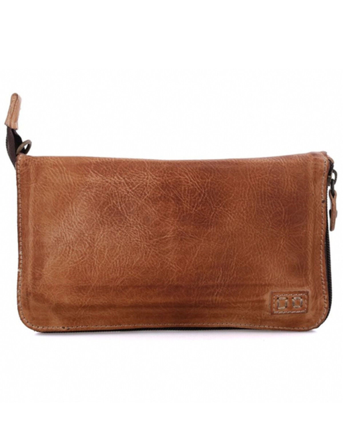 Bed Stu Women's Templeton II Leather Wallet Crossbody, Tan, hi-res