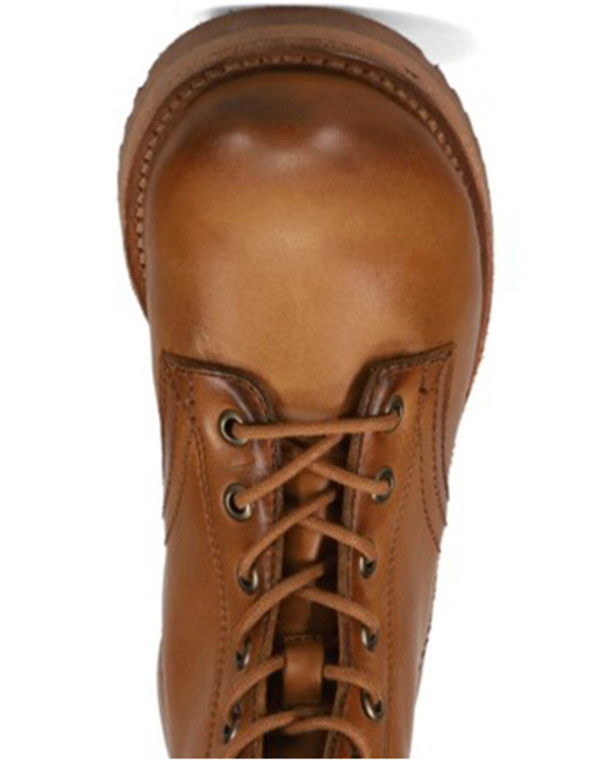 Image #6 - Frye Women's Veronica Flex Combat Boots - Round Toe, Caramel, hi-res