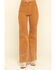 Rolla's Women's Corduroy Flare Jeans, Tan, hi-res