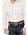 Image #3 - Ely Walker Men's Geo Print Long Sleeve Pearl Snap Western Shirt - Tall , White, hi-res