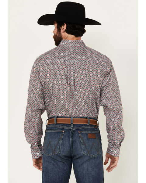 Image #4 - Cinch Men's Medallion Print Long Sleeve Button-Down Western Shirt, , hi-res
