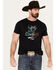Image #3 - Wrangler Men's Long Live Mexico Short Sleeve Graphic T-Shirt, Black, hi-res