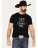 Image #3 - Wrangler Men's Long Live Mexico Short Sleeve Graphic T-Shirt, Black, hi-res