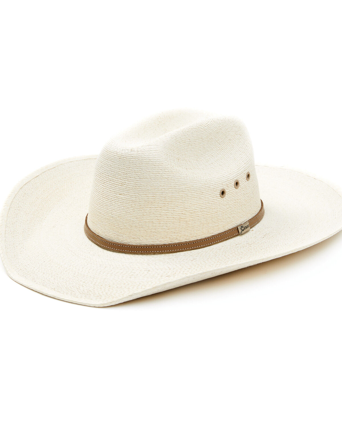 Image #1 - Atwood Men's Throroughbred 7X Straw Cowboy Hat, Natural, hi-res